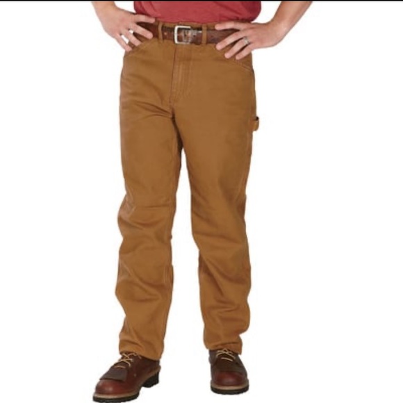 Northern tool Gravel Gear relax fit heavy duty carpenter pants in duck khaki - Picture 10 of 10